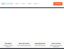 Tablet Screenshot of clearmx.com